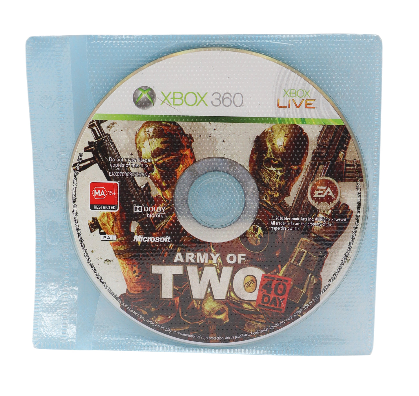 Xbox 360 Army Of Two