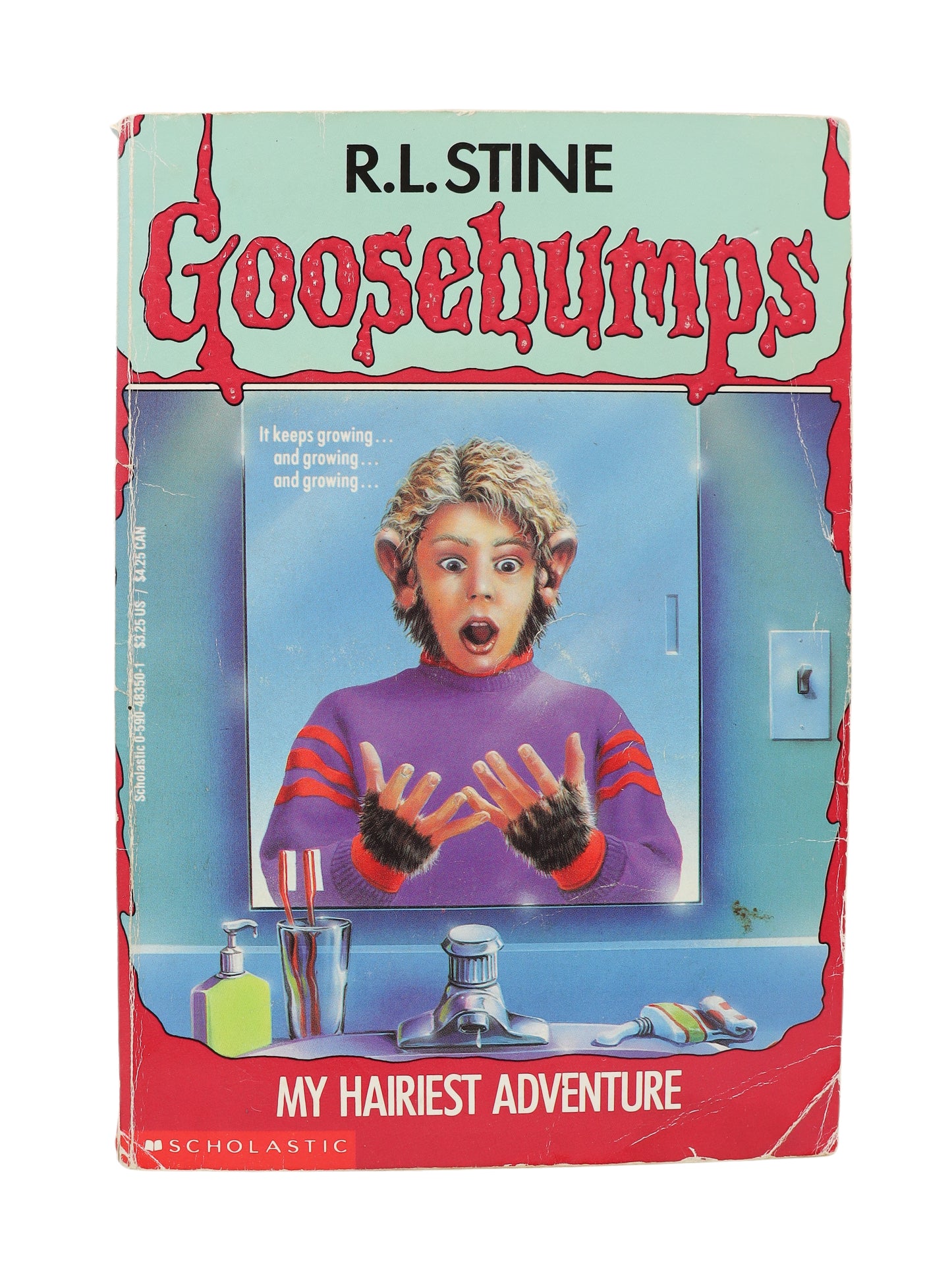 R.L Stine Goosebumps - My hairiest adventure