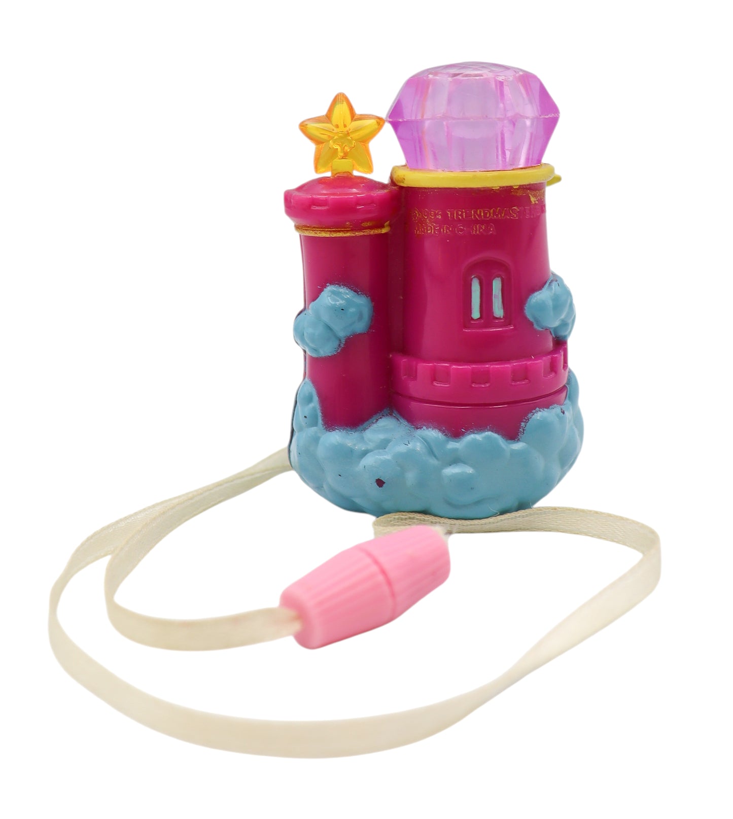 1995 Trendmasters Kaleidoscope Star Castle Locket Necklace