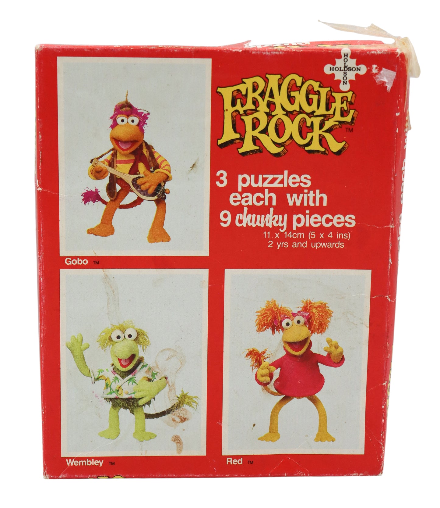 Vintage Holdson Fraggle Rock 3 Puzzle Pack
