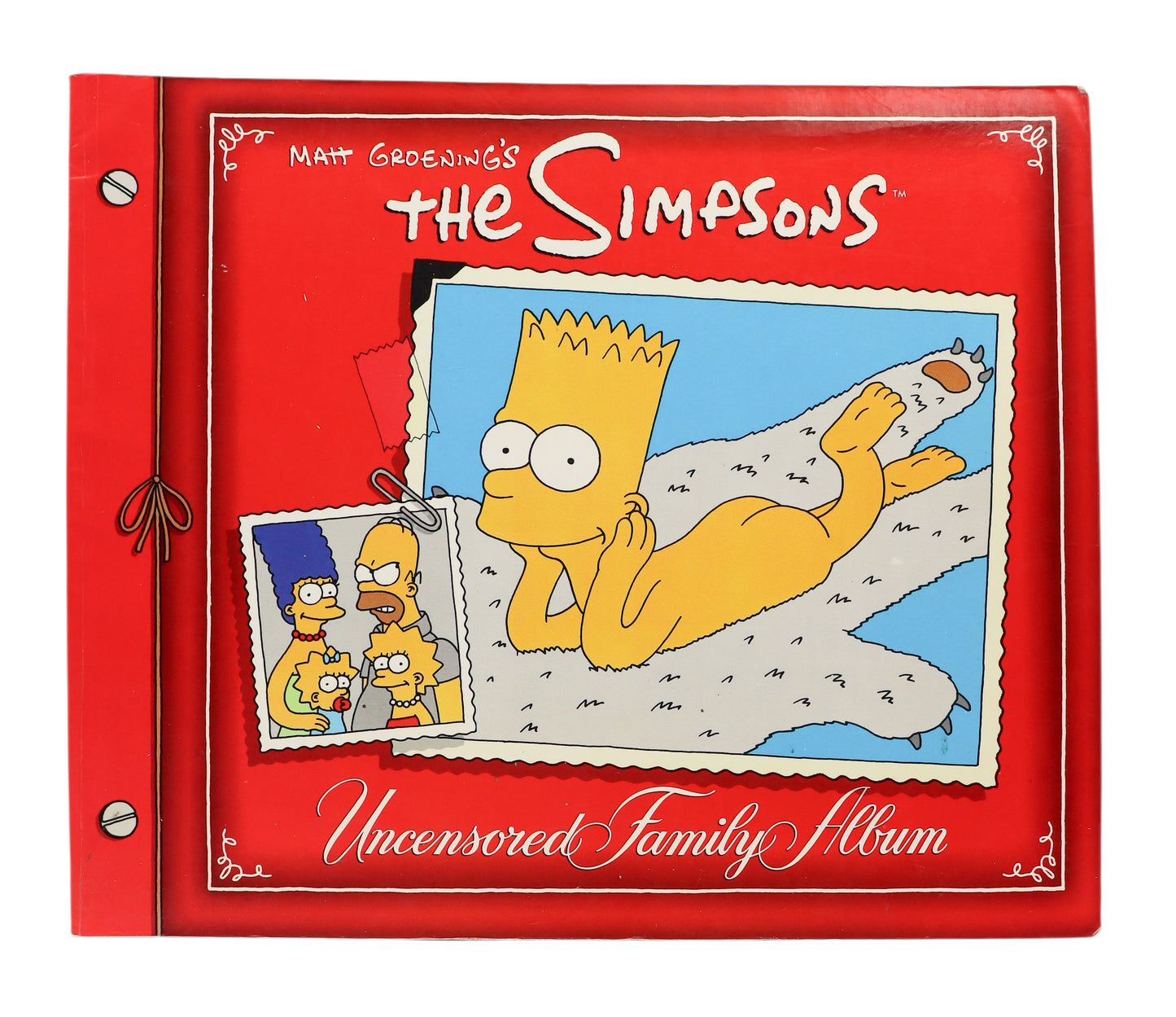 The Simpsons Uncensored Family Album Book