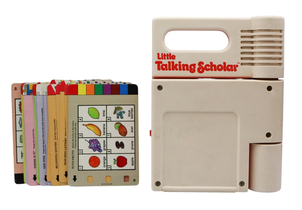 Small Talk Vtech 1989 VTech Little Talking Scholar – Previously Played With