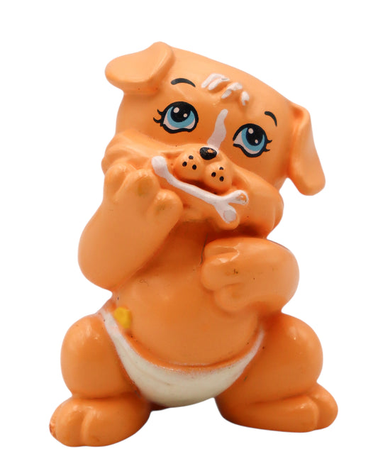 1991 Galoob Magic Diaper Babies Pet Orange Puppy