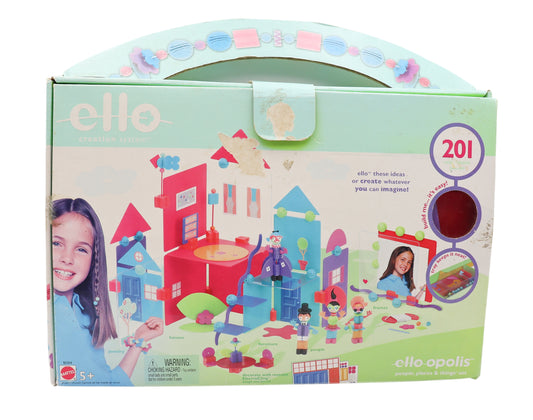2000s Mattel Ello Creation System Ello-opolis
