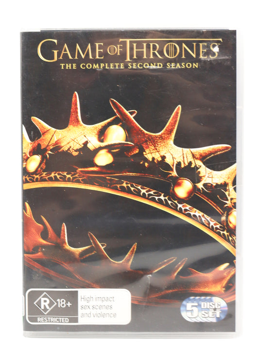 Game of Thrones: The Complete Second Season DVD Set