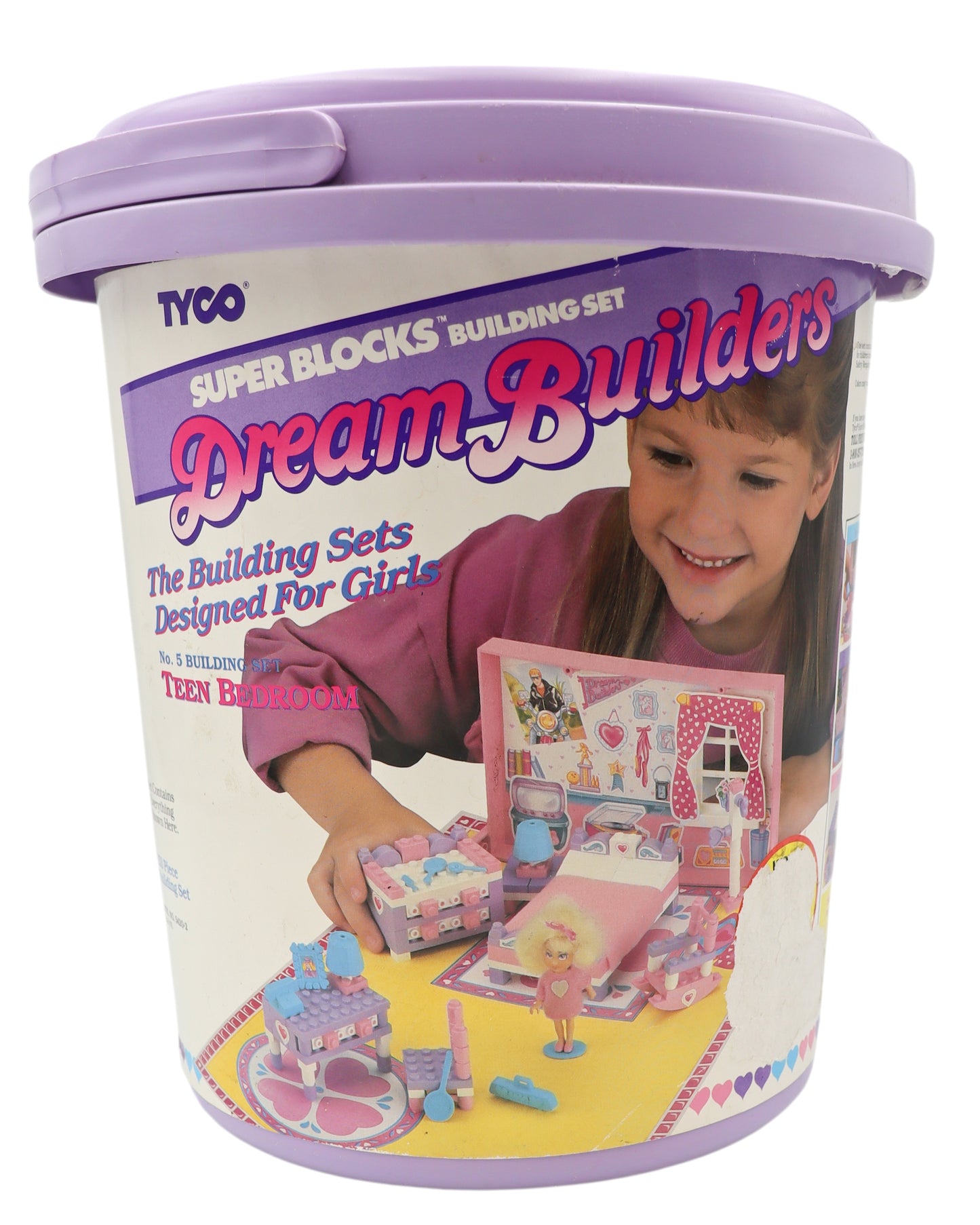 1990 Tyco Dream Builders SuperBlocks Bucket