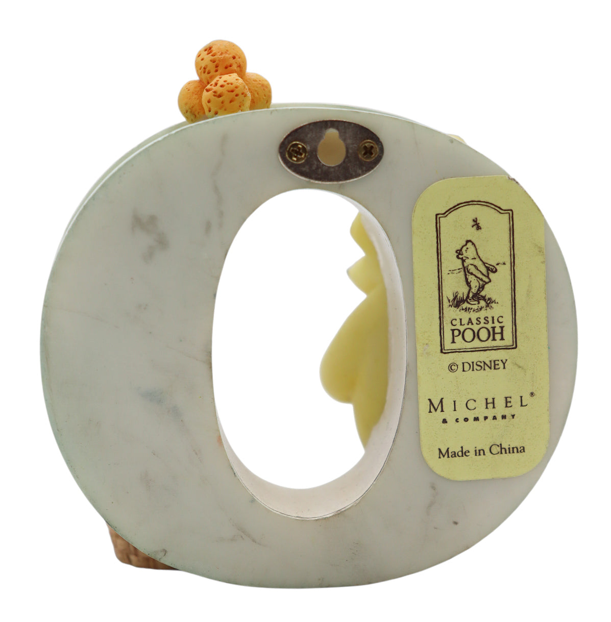 Vintage  Michel & Company Disney Classic Winnie The Pooh Alphabet Letter "O" Figurine