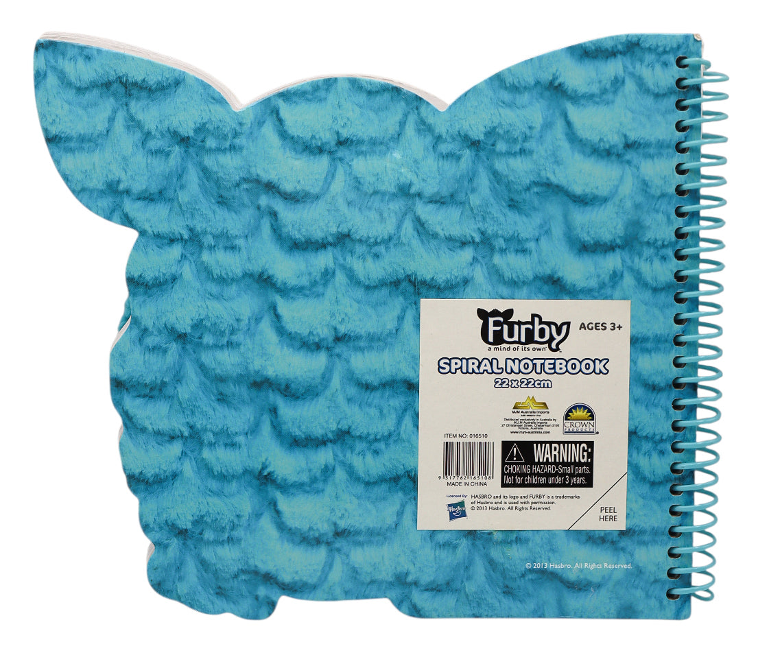 2018 Furby Boom Spiral Notebook