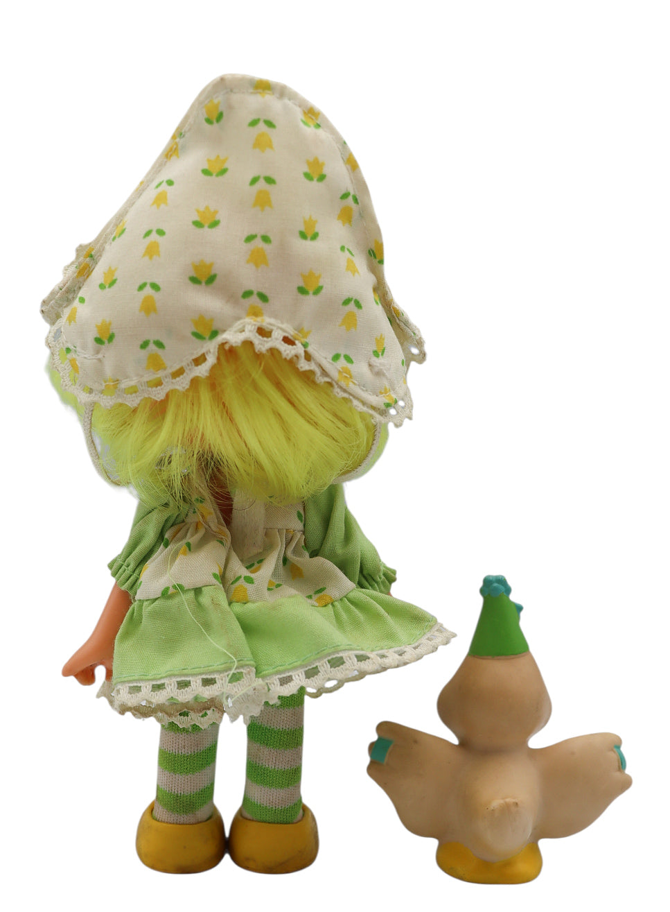 1984 Kenner Strawberry Shortcake Mint Tulip With Marsh Mallad Party Pleaser Doll