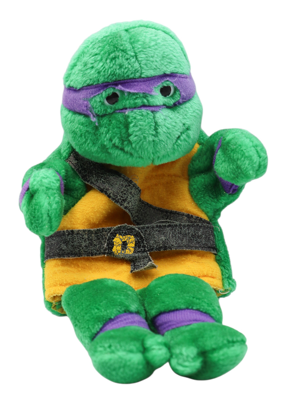1990s Teenage Mutant Ninja Turtles Donatello Plush Hand Puppet