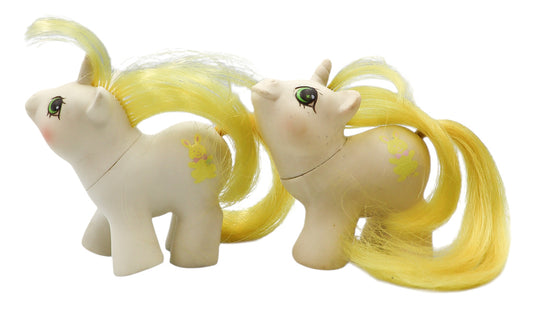 1987 G1 My Little Pony Newborn Twins Rattles And Tattles