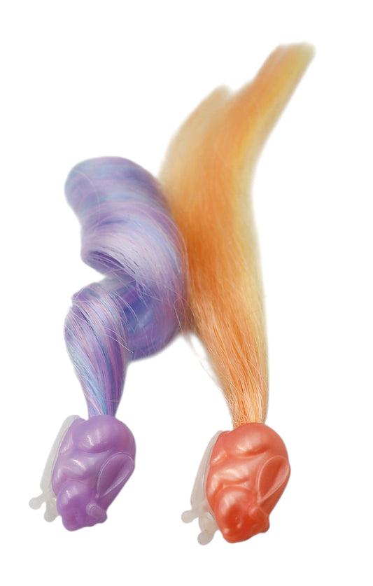 1980s Lady Lovely Locks Pixie Tails x2