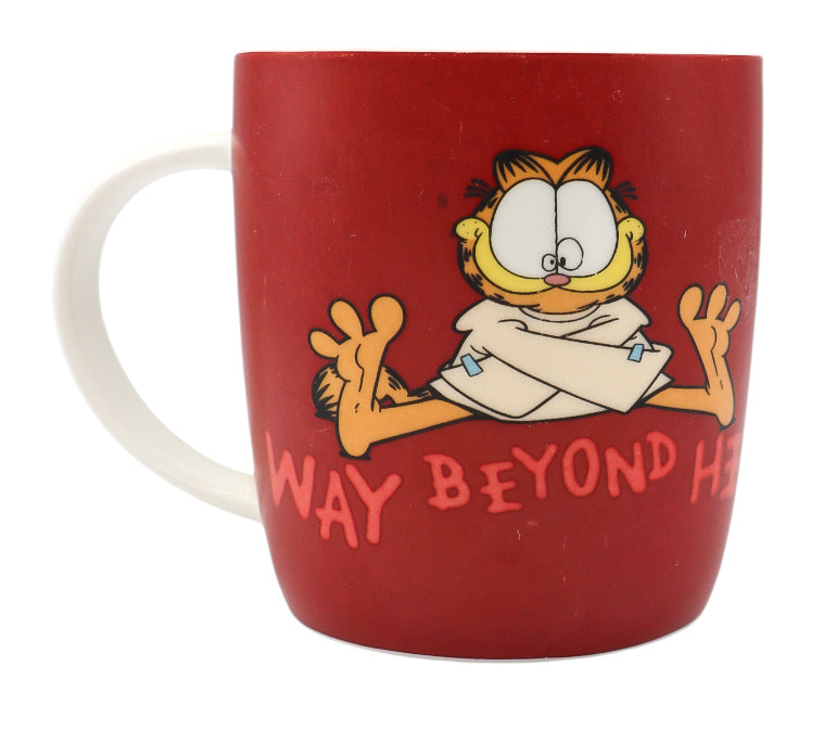 Way Beyond Help Garfield Mug