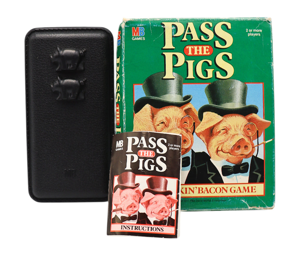 1894 Milton Bradley Pass The Pigs Boardgame