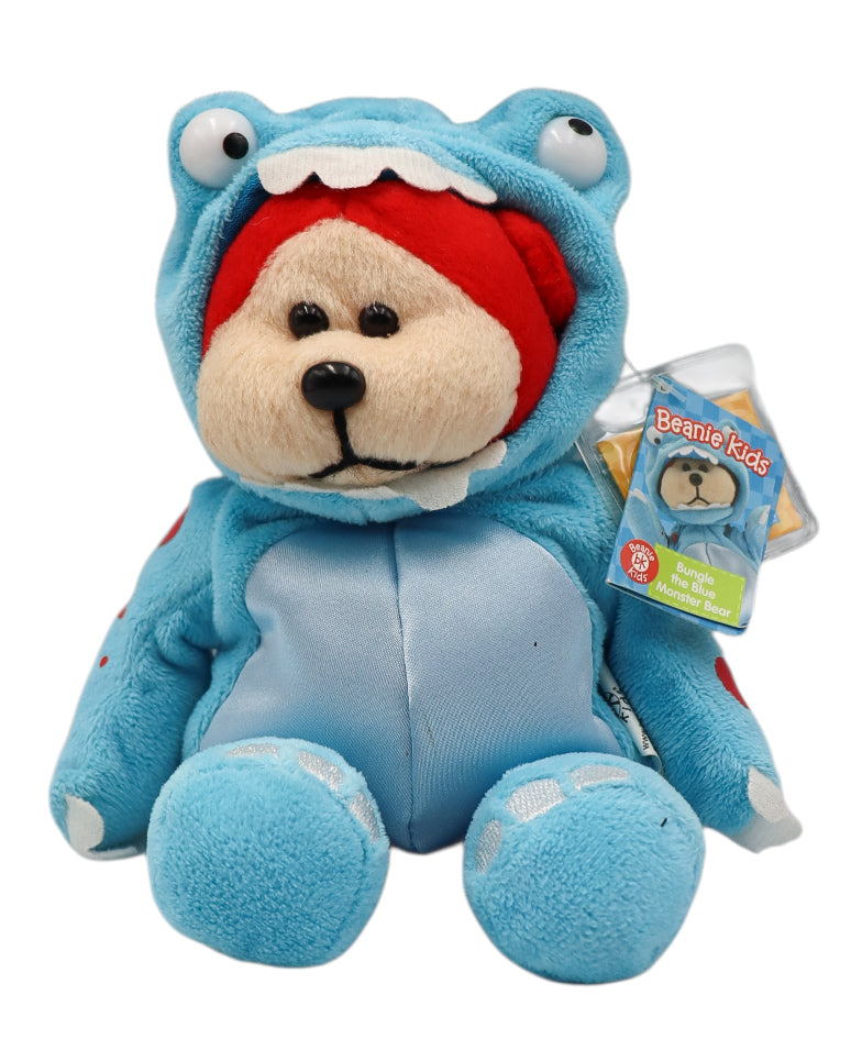 Beanie Kids "Bungle the Blue Monster Bear" Plush