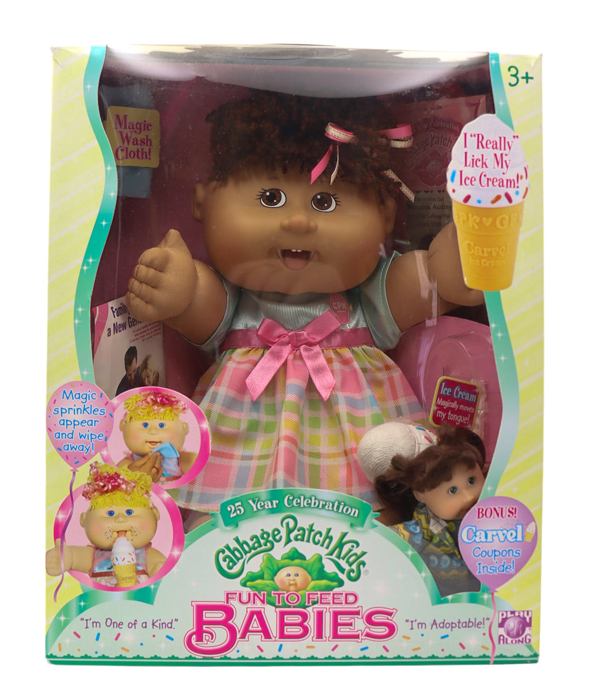 2007 Cabbage Patch Kids 25th Anniversary "Fun to Feed Babies"