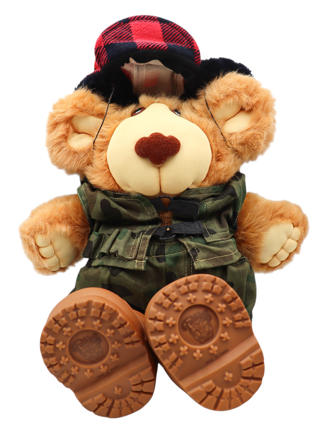 1985 Xavier Roberts & Coleco Furskins J. Livingston Clayton Scout Plush Bear
