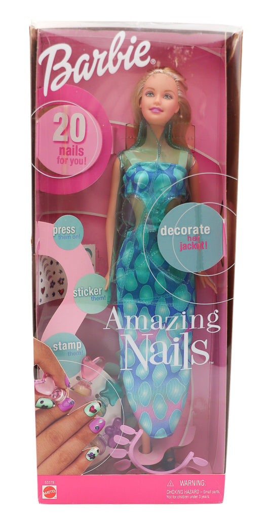 2001 Mattel Barbie Amazing Nails Doll