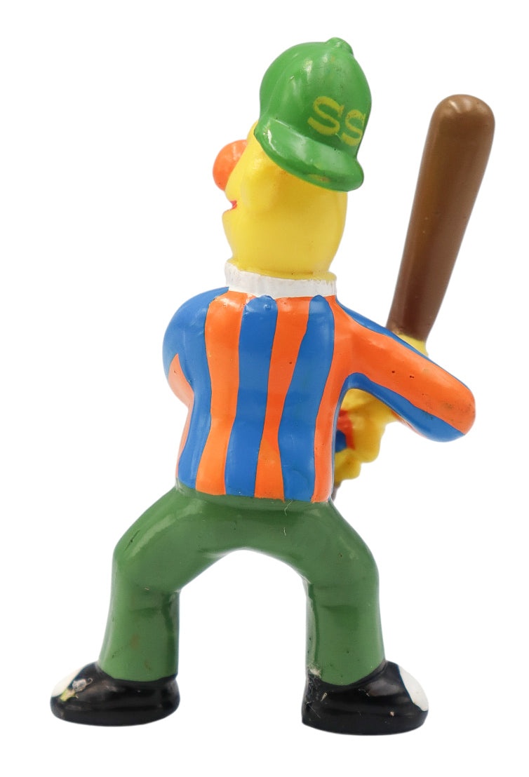 Vintage Applause Sesame Street Burt PVC Baseball Batter Figurine