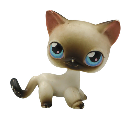 Vintage Littlest Pet Shop Siamese Cat #5