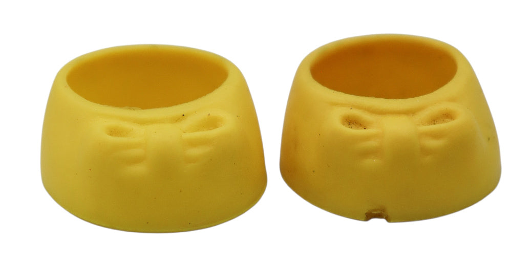 1980s My Little Pony G1 Yellow Shoes x2