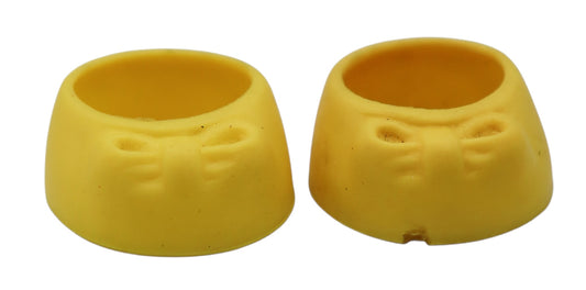 1980s My Little Pony G1 Yellow Shoes x2