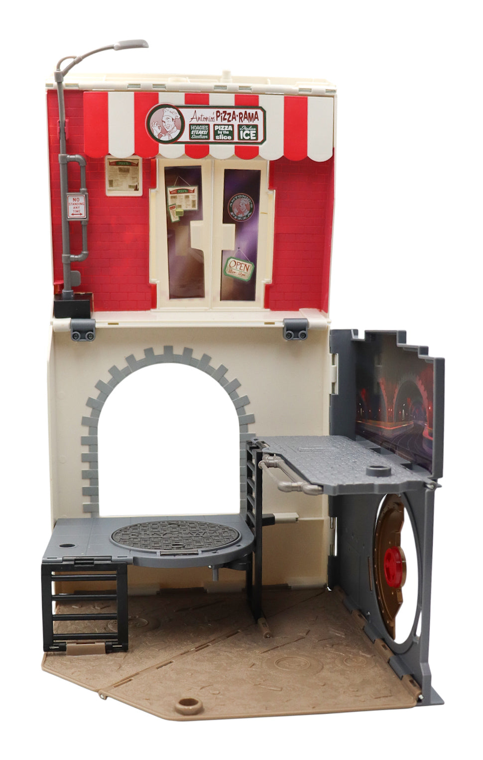 2012 Teenage Mutant Ninja Turtles Anchovy Alley Pop-Up Pizza Playset