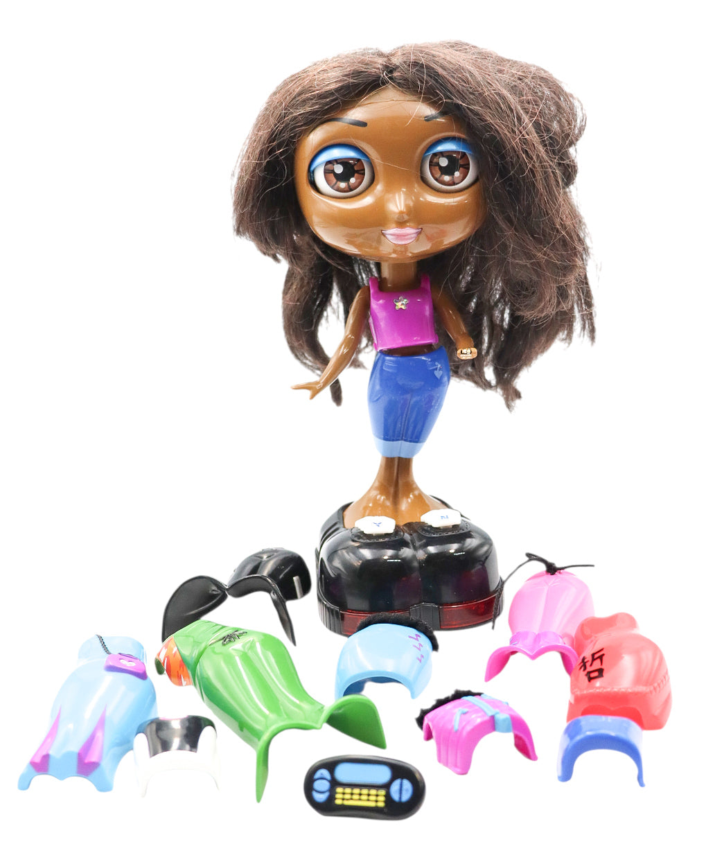2000s Mattel Diva Starz Tia interactive fashion doll