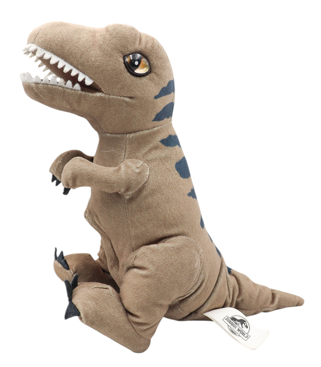 2025 Jurassic World Roarin' T-Rex Dinosaur Interactive Plush w/Sounds 10.5"