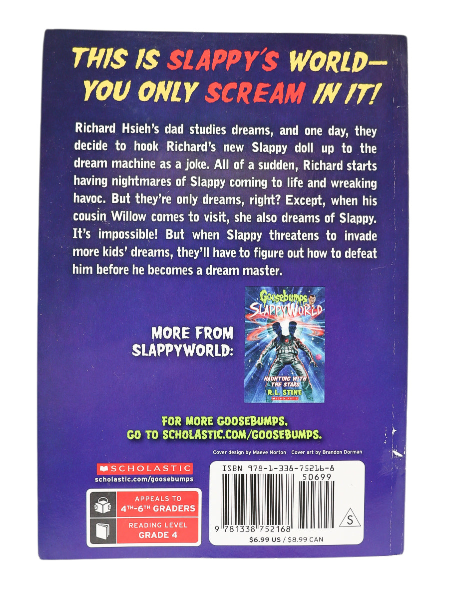 Goosebumps SlappyWorld Slappy In Dreamland Book