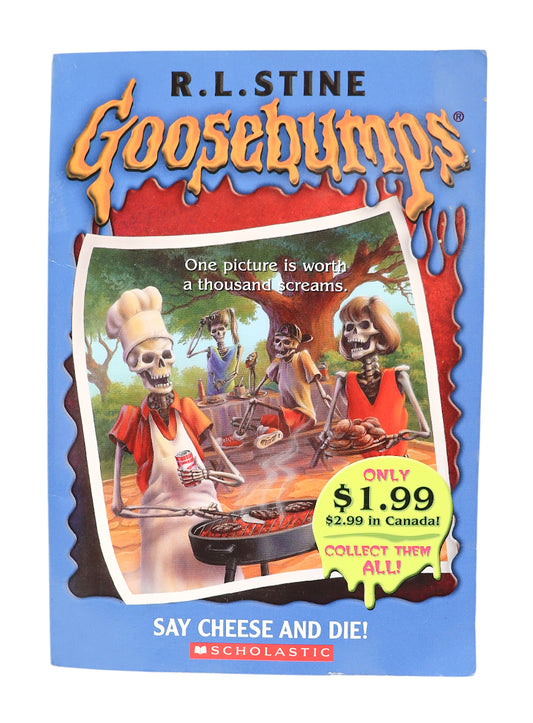 Goosebumps Say Cheese And Die! Book