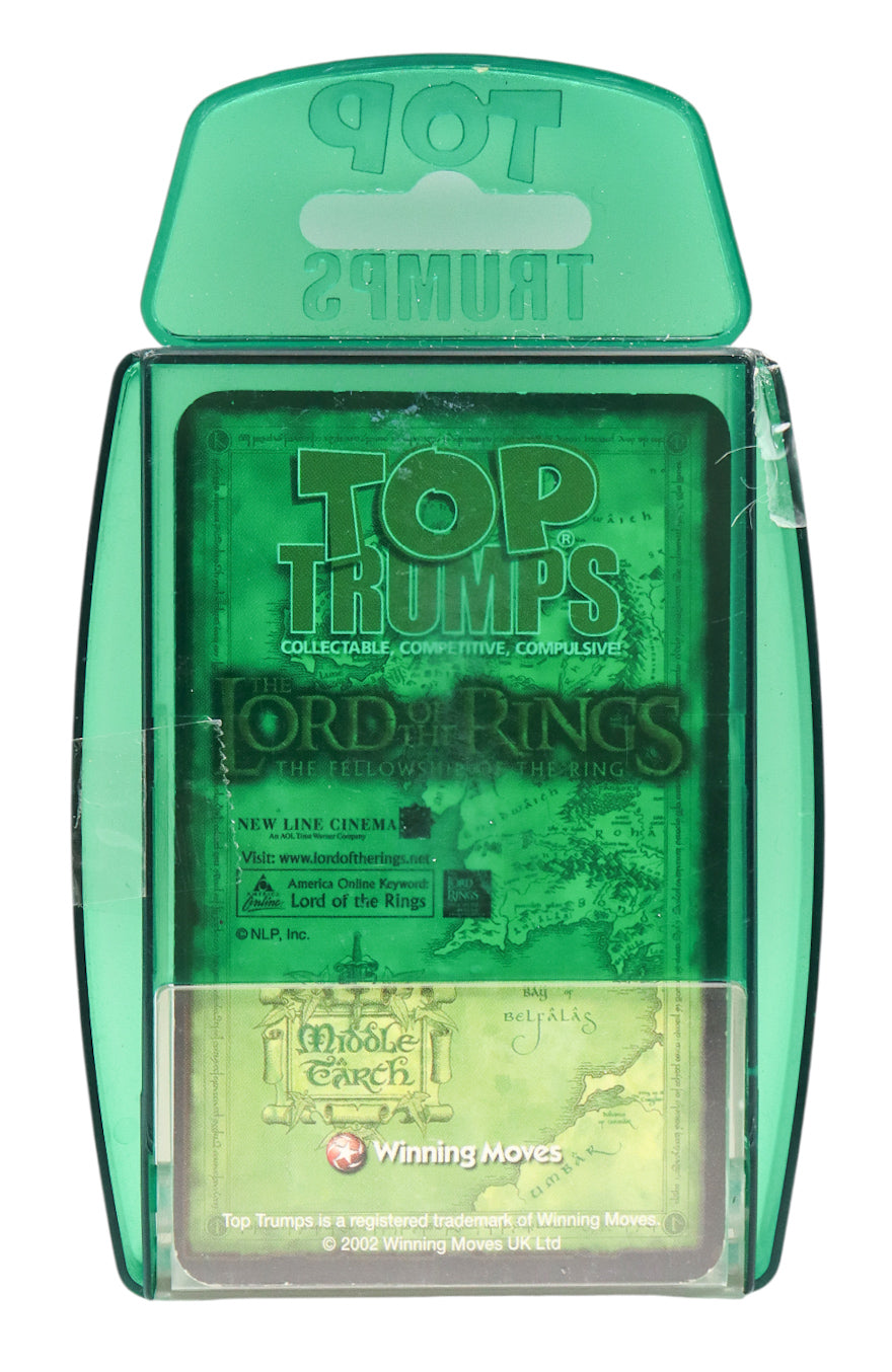 2002 Lord Of The Rings: The Fellowship Of The Ring Top Trumps Card Game