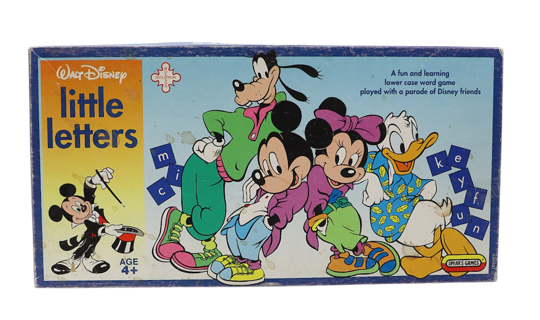 Vintage Spears Walt Disney Little Letters