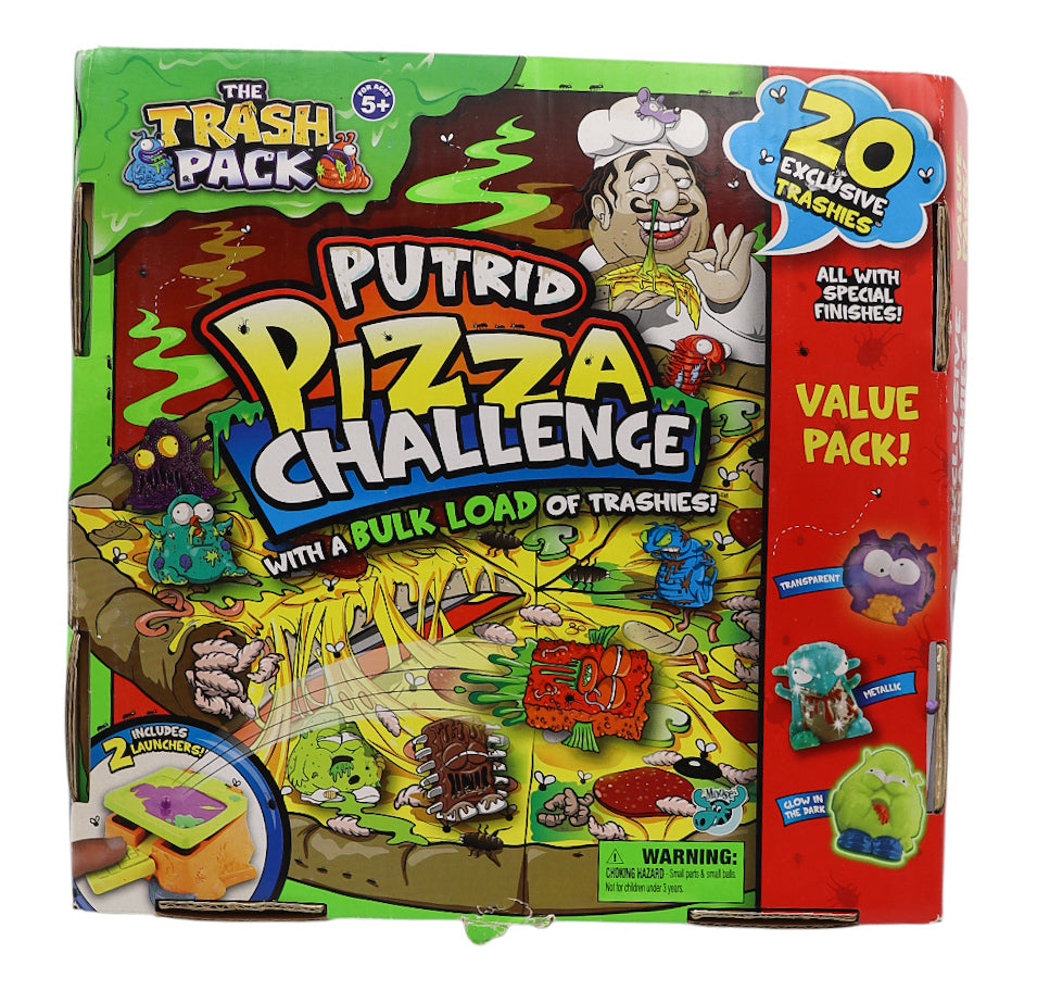 The Trash Pack: Putrid Pizza Challenge board game