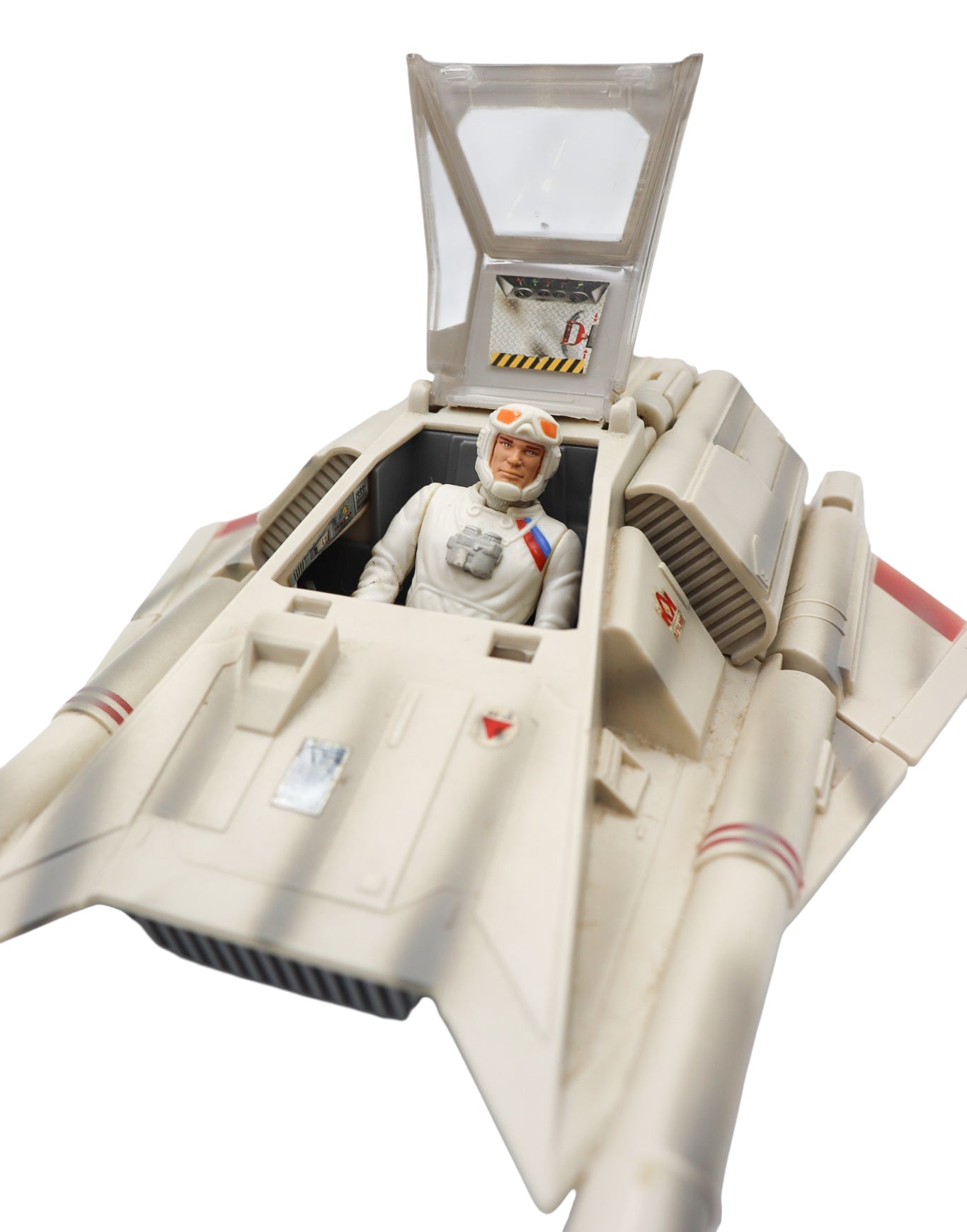 1997 Kenner Star Wars Power Of The Force Expanded Universe Airspeeder Vehicle With Pilot