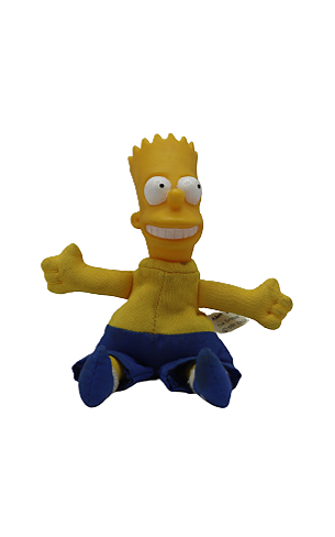 1990 Burger King bart Simpson plush The Simpsons