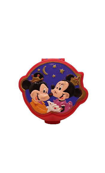 1995 Polly Pocket Minnie & Mickey mouse compact