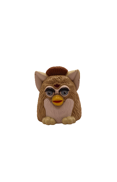 1999 Tiger Electronics Furby vinyl Grey and Brown