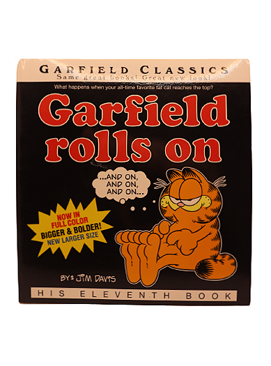 Garfield classics Garfield rolls on book