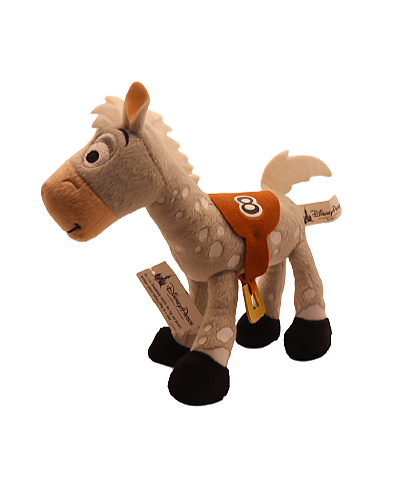 Disney Parks Race Horse #8 Bullseye style plush