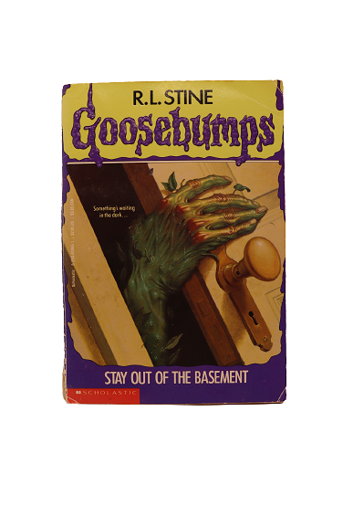 R.L Stine Goosebumps -Stay out of the Basement book