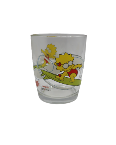 Nutella The Simpsons - Lisa surfing glass