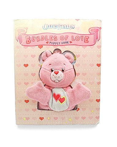 2003 Care Bears bundles of love puppet book
