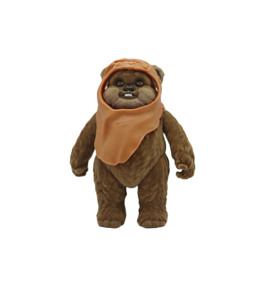 2016 Hasbro Star Wars Wicket the Ewok forces of destiny flocked figure