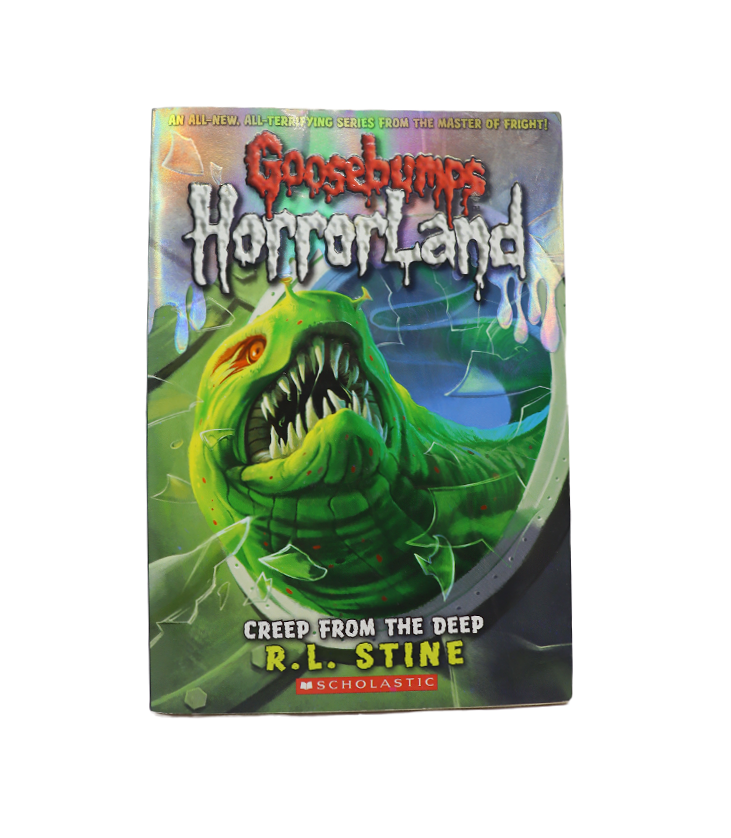 R.L Stine Goosebumps - Horrorland Creep from the deep book