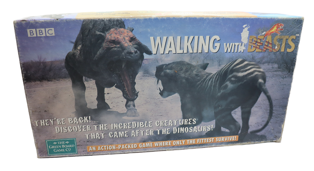 BBC walking with beasts boardgame