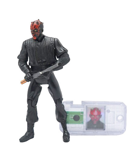 1998 Kenner Star Wars Darth Maul figure with comm chip