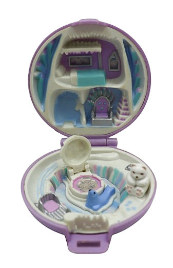 1992 Blue Bird Polly Pocket Princess Polly's ice kingdom