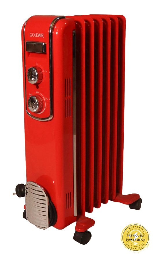 Goldair Red Oil Heater