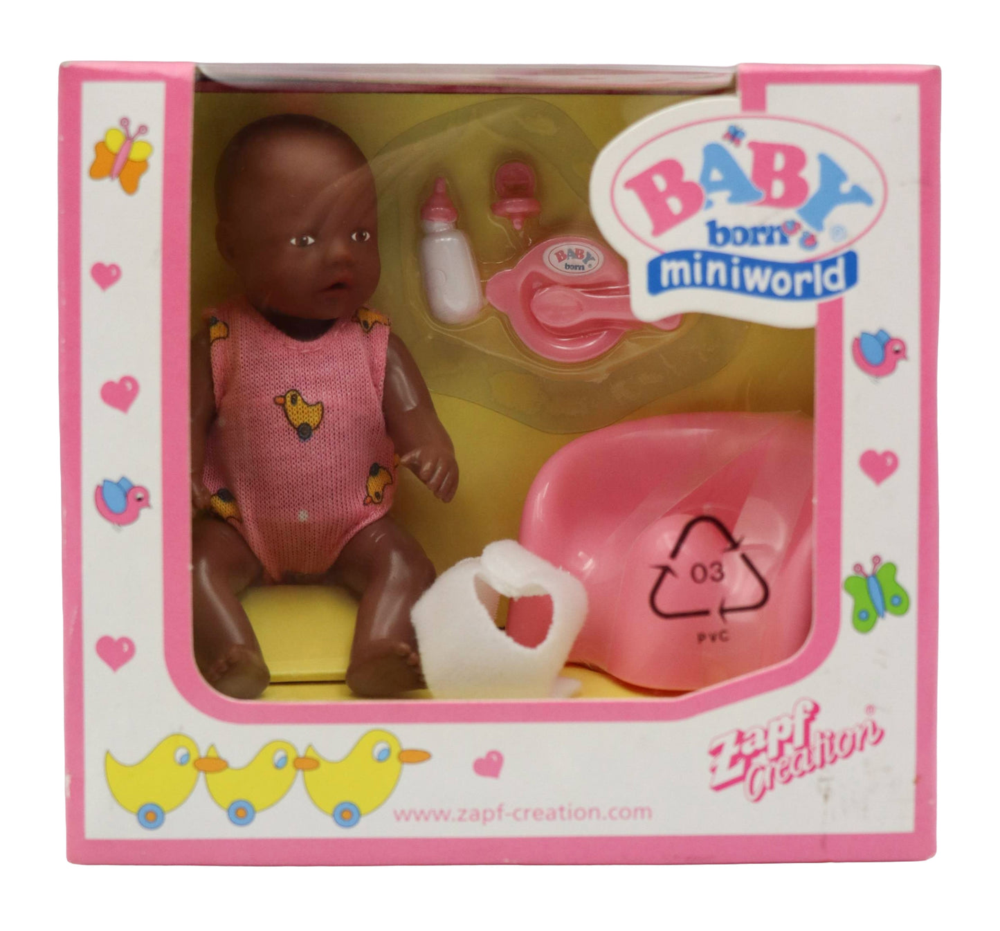 Vintage Zapf Creation Baby Born Mini World